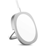 Resim CAFELE Dunspin Ds-w2 15w 2a Iphone 12/13 Tüm Seriler Standlı Magsafe Şarj Cihazı 