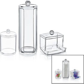 Resim Disk 3lü Makyaj Organizer Set (4915) 