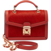 Resim Kırmızı Deri Kadın El Çantası - S24K1BC80265-U7N 