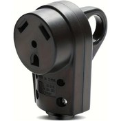 Resim Chuangyinshop Ceeeaoo 30a Female Plug Amerikan Rv & Karavan İçin Yüksek Sıcaklık Dayanımlı Abs Plastik Ve Bakır Elektrik Fişi Siyah 