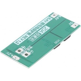 Resim 2S 20A 8.4V Li-ion 18650 BMS Batarya Koruma Kartı 
