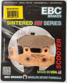 Resim Ebc Sfa197hh 2009-2017 Tvs Apache Rtr 150 Uyumlu Ön Fren Balatası Sinterli Balata 