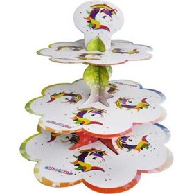 Resim Cup Cake Standı Unıcorn Pk:1 