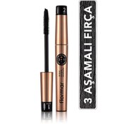 Resim Flormar Triple Action 3 Kademeli Maskara 001 Triple Action Mascara 