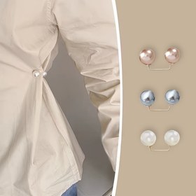 Resim 6 adet/12 adet Basit ve Çok Yönlü Ayarlanabilir Klips, Başörtüsü Tokası, No Nail Bel Fixing Klips, Görünmez Anti-Sızıntı Klips, Çok Fonksiyonlu Şal ve Başörtüsü Sıkma Sanatı, Manşetler, Yaka, Pantolon ve Pantolon Bacakları Sıkma İçin Kullanılır, Kumaş Sıkıcı|Çok Yönlü Dikiş Aracı|Metal Bağlayıcı Klips 