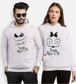 Resim Tshirthane Simply Meant To Be Sevgili Kombinleri Kapüşonlu Komb 