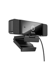 Resim Hoco. D100 1080p 2mp Mikrofonlu Usb Web Kamera - Siyah 