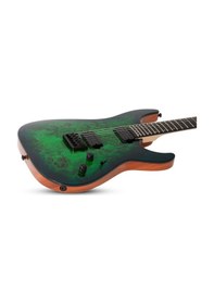 Resim Schecter C-6 Pro Elektro Gitar (Aqua Burst) 