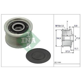 Resim Ina 535023510 - Alternatör Rulmanı Fıat Ducato 2.3d 15 