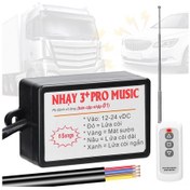 Resim Yunboo Araba Klakson Kontrol Cihazı 8 Ses Efekti İle Uzaktan Kumanda 12-24v Ses Ayarı Fonksiyonu 