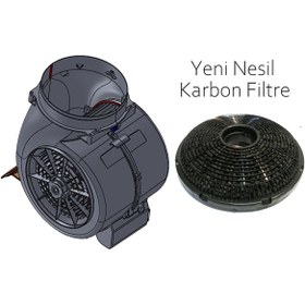 Resim SERAP ENTEGRE Bacasız Kullanım Için Karbon Filtre (arçelik P18ycb-p18ycs Modelleri Için Uygundur) 