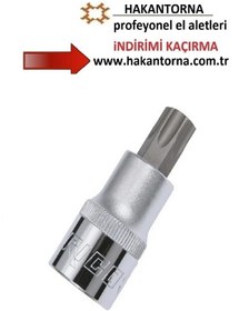 Resim Ht- Rico 1/2 Kısa Lokmalı T40 Torx Bits Uç 