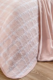 Resim Puffy Meona Tek Kişilik 6 Parça Endless Çeyiz Seti - Pembe, 160 x 220 