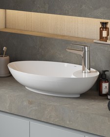 Resim Petra Tezgah Üstü Lavabo 65 Cm. 