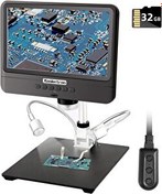 Resim Koolertron 12MP 5X-260X 8.5" LCD Dijital Mikroskop 