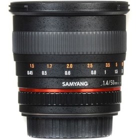Resim Samyang 50mm f/1.4 AS UMC Lens (Canon EF) 