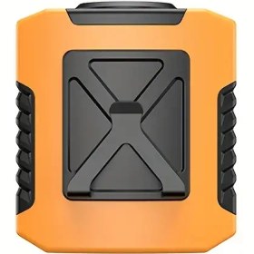 Resim 3'ü 1 arada dış mekan asılı bel vantilatörü, 8000mAh pil, vantilatör/işık/powerbank 3'ü 1 arada, uzun pil ömrü, USB şarjı, ayarlanabilir dört hız rüzgarı, boyun ve kemer tasarımlı giyilebilir, açık hava/kapalı alan/ofis/kampçılık/yürüyüş için uygun 