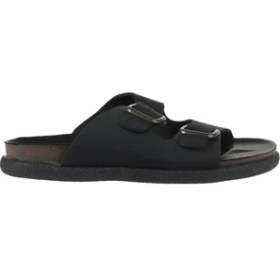 Resim Bueno Shoes Siyah Nubuk Kadın Düz Terlik 01WS11001 01WS11001 