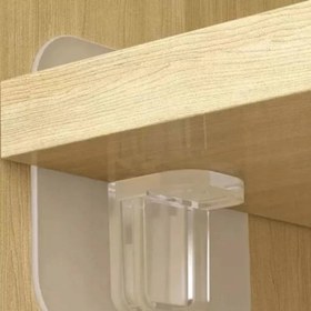 Resim Unkatech Yapışkanlı Dolap Raf Pimi 4'lü 