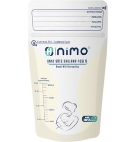 Resim Nımo Anne Sütü Saklama Poşeti 