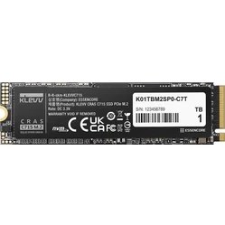 Resim Klevv Cras C715 1tb Okuma 3200MB – Yazma 2000MB M.2 SSD (K01TBM2SP0-C7T) 