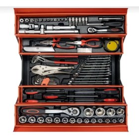 Resim Freed 85 Parça Çelik Takım Sandığı 