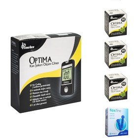Resim Optima Şeker Ölçüm Cihazı + 150 Strip + 100 Lanset 