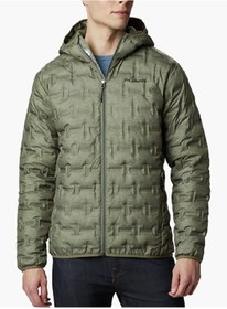 Resim Columbia Wo0954 Delta Ridge Down Hooded Erkek Kaz Tüyü Mont Yeşil 