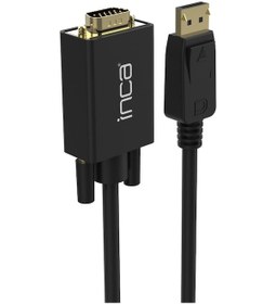 Resim INCA (IDPV-18T) DISPLAY PORT TO VGA CEVIRICI 1.8M KABLO 