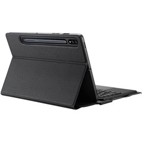 Resim Dux Ducis SM Galaxy Uyumlu Tab S8/S7 Bluetooth Klavye Touchpad Kılıf X7 