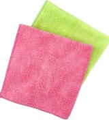 Resim YALOVA AMBALAJ Mikrofiber 3lü 40x40cm Cam Temizlik Bezi 