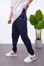 Resim NOMARC Paça Detaylı Lacivert Jogging 