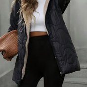 Resim Kadınlar İçin Bol Kesim Ceket - Kolsuz Dış Giyim, Makinede Yıkanabilir Günlük ve Resmi Kıyafetler - Şık Kadın Giysisi, Çok Amaçlı Mont, Klasik Tasarım, Dayanıklı Kumaş, Kaliteli Dikiş, Ofis Kıyafeti 