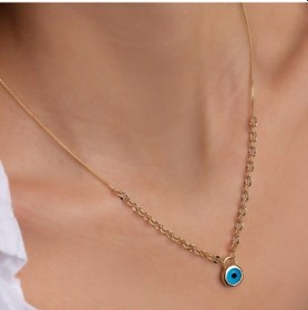 Resim Nazar Boncuklu Kolye BL09011 