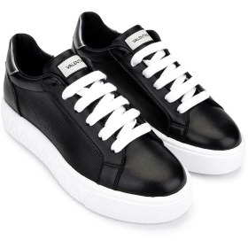 Resim Mario Valentino Kadın Hakiki Deri Siyah Sneakers & Spor Ayakkabı 