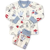 Resim Sleeper Cactus Bebek Pijama Takımı 3-6 Ay - Mavi 8682476857276 