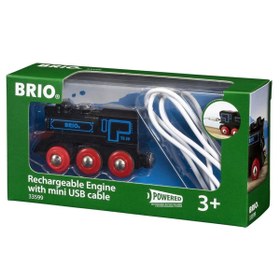 Resim Brio USB ile Şarj Edilebilir Lokomotif 33599 