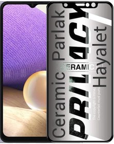 Resim Samsung Galaxy A32 Hayalet Ekran Koruyucu Parlak Seramik 