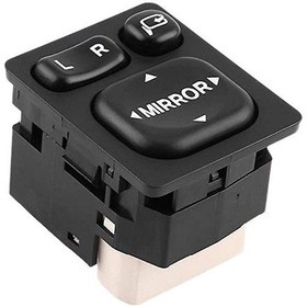 Resim 9 Pinli Araç Dış Plastik Dikiz Aynası Güç Anahtarı Düğmesi Kontrolü - 84872-52040 Ve 84870-0p010'a Uyar 