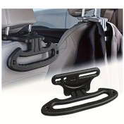 Resim Hightower Siyah Abs Katlanır Başlık Kancası - Kaymaz Oto Organizatör, Şapka Çanta Askısı 