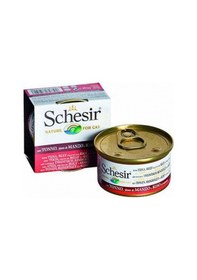 Resim Schesir Ton Balıklı ve Sığır Etli Yetişkin Kedi Konservesi 6 x 85 G 