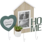 Resim M'art Home Home N Love Askılık 37 x 6,5 x 37 cm 