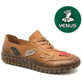 Resim Venüs Pulsar Hakiki Deri Ortopedik Kadın Casual Ayakkabı Taba 