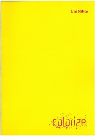 Resim Çınar Dikişli A4 Defter Karton Kapak Kareli 40 Yp Sarı Kırmızı 