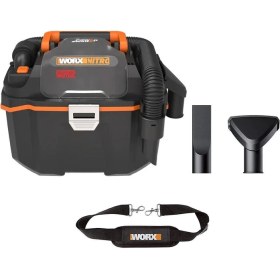Resim Worx WX031.9 20VOLT 200W/16KPA Li-Ion Kömürsüz Flexi Esnek Hortumlu Islak/kuru Süpürge & Üfleme (Akü Dahil Değildir) 