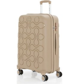 Resim Mçs Polipropilen 4lü Valiz Seti V376 S23sy1000054-set 00026 Şampanya 