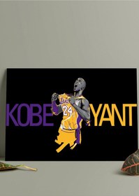 Resim Kobe Bryant Lakers Nba - Metal Tablo 