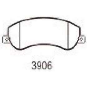 Resim On Fren Balatası Transıt V347 06 / V347 155ps A,ceker 11 / Vw Amarok 2,0tdı 10 Aksesuarlı+ıkaz F 