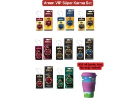 Resim Areon Vıp Süper Karma Set Asma Kokular 8 Farklı Seçenekle Ferahlatıcı Etki 