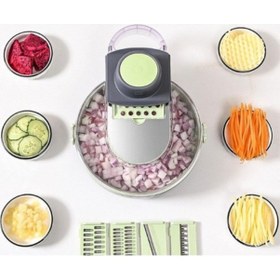 Resim Çok Fonksiyonlu Rende Seti Çok Renkli 